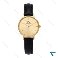ساعت دنیل ولینگتون زنانه طلایی بند چرم DW-6280-L