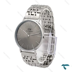 ساعت دنیل ولینگتون مردانه استیل صفحه طوسی DW-6289-G