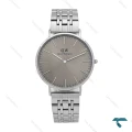 ساعت دنیل ولینگتون مردانه استیل صفحه طوسی DW-6289-G