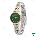 ساعت DW زنانه مینی دورنگ طلایی صفحه سبز DW-6308-L
