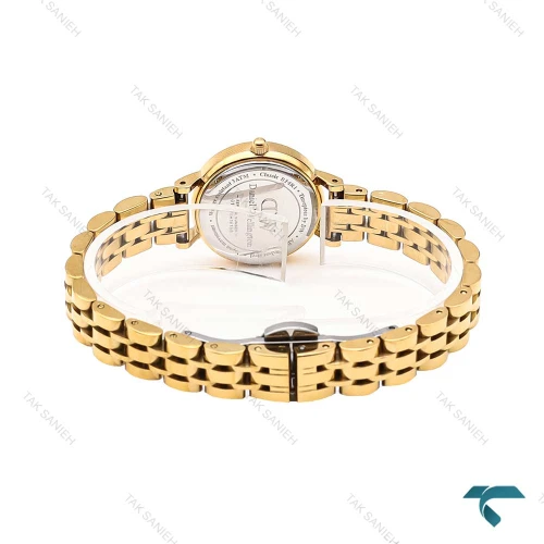 ساعت دنیل ولینگتون زنانه مینی طلایی صفحه سفید DW-6309-L