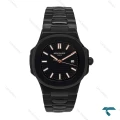 ساعت پتک فیلیپ مردانه تمام مشکی ایندکس رزگلد Patek-6331-G