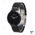 ساعت رادو مردانه مشکی سرامیکی عقربه طلایی Rado-6337-G