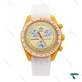 ساعت امگا سواچ بند رابر ماموریت به خورشید Swatch-6349-U
