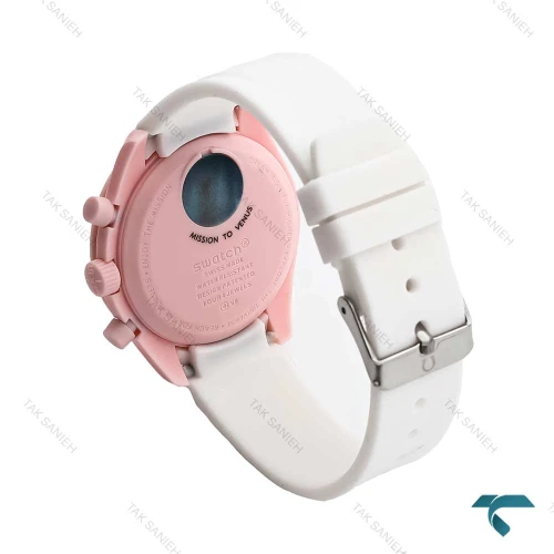 ساعت امگا سواچ بند رابر ماموریت به ونوس یا زهره Swatch-6356-U