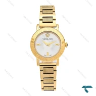 ساعت زنانه ورساچه Petit طلایی صفحه سفید Versace-6359-L
