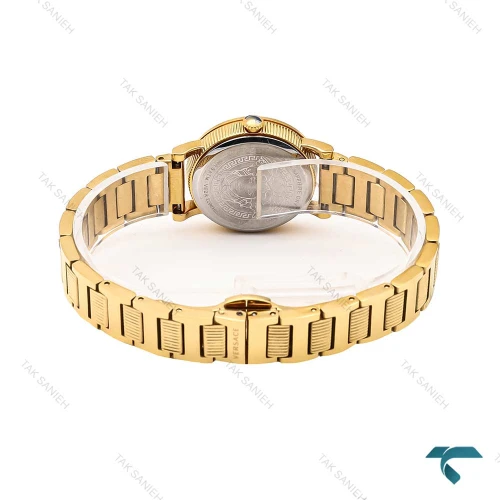 ساعت مچی زنانه ورساچه Petit طلایی صفحه مشکی Versace-6360-L