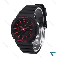 ساعت مچی کاسیو جیشاک زنانه GMA-S2100 مشکی قرمز G-shock-6394-L