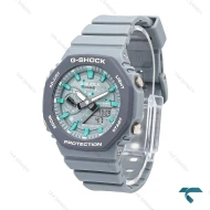 ساعت جیشاک GMA-S2100 زنانه آبی طوسی صفحه آبرنگ G-shock-6396-L