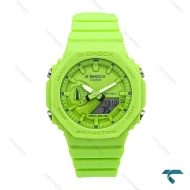 جیشاک زنانه GMA-S2100 سبز فسفری G-shock-6398-L