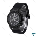 ساعت هابلوت زنانه سه موتوره فول مشکی دورنگین Hublot-6420-L