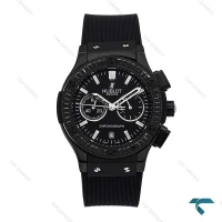 ساعت هابلوت زنانه سه موتوره فول مشکی دورنگین Hublot-6420-L