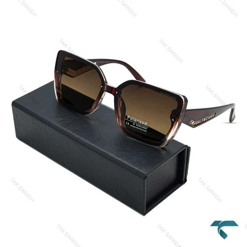 عینک آفتابی بالنسیاگا زنانه قهوه ای Balenciaga-6423-L