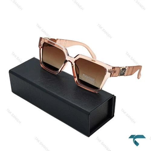 عینک آفتابی دیور زنانه قهوه ای شفاف Dior-6438-L