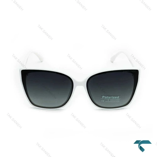 عینک آفتابی زنانه جیمی چو سفید طلایی Jimmy Choo-6460-L