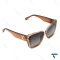 عینک آفتابی لویی ویتون زنانه قهوه ای شفاف Louis Vuitton-6465-L