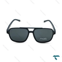 عینک دودی اوگا مورل مردانه مشکی پلاریزه OGA-6473-G