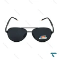 عینک آفتابی پورشه مردانه مشکی پلاریزه Porsche-6478-G