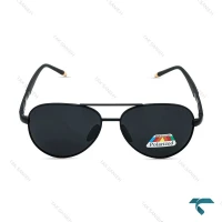 عینک آفتابی پورشه مردانه مشکی پلاریزه Porsche-6478-G