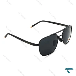 عینک پورشه مشکی پلاریزه مردانه Porsche-6483-G