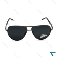 عینک دودی پورشه مردانه مشکی پلاریزه Porsche-6484-G