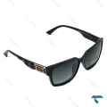 عینک دودی پرادا زنانه مشکی پلاریزه Prada-6487-L