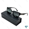 عینک دودی پرادا زنانه مشکی پلاریزه Prada-6487-L