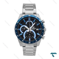 ساعت کاسیو ادیفایس EFR_571 مردانه استیل صفحه مشکی آبی Casio-6494-G