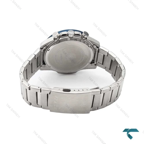 ساعت کاسیو ادیفایس EFR_571 مردانه استیل صفحه مشکی آبی Casio-6494-G
