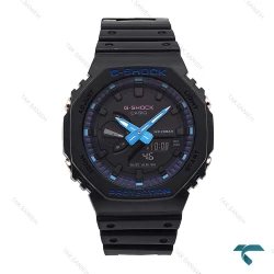ساعت جی شاک GA2100 مردانه مشکی عقربه آبی Gshock-6509-G