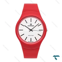 ساعت هامر مردانه خلبانی قرمز صفحه سفید Hummer-6520-U
