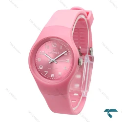 ساعت هامر خلبانی زنانه تمام صورتی ایندکس عددی Hummer-6525-U