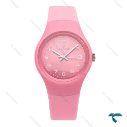 ساعت هامر خلبانی زنانه تمام صورتی ایندکس عددی Hummer-6525-U