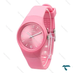 ساعت مچی هامر زنانه خلبانی صورتی ایندکس خط Hummer-6526-U