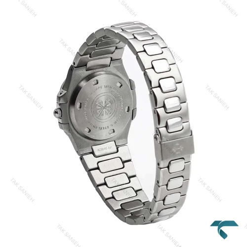ساعت پتک فیلیپ ناتیلوس زنانه استیل صفحه مشکی زرد Patek-6533-L