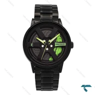 ساعت اسکمی رینگی مردانه مشکی سبز Skemi-6546-G
