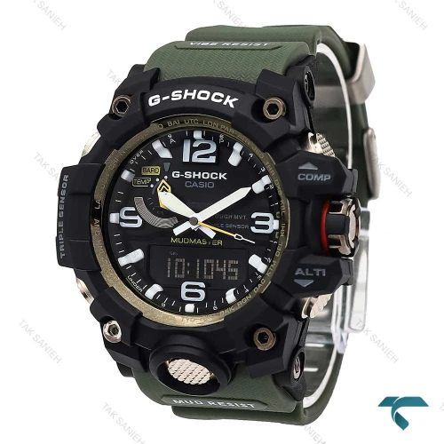 کاسیو جیشاک GWG-1000 مردانه سبز مشکی Gshock-6555-G