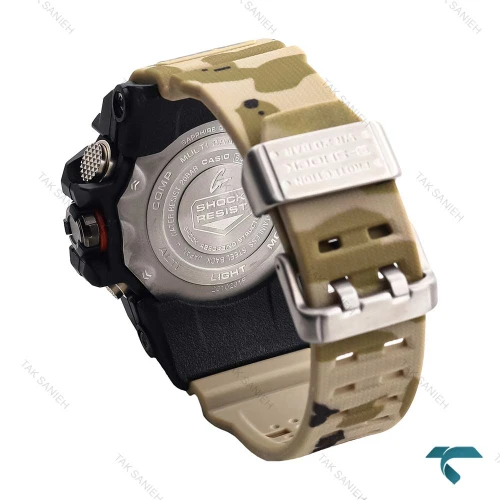 ساعت مردانه جیشاک GWG-1000 مشکی بند ارتشی Gshock-6557-G