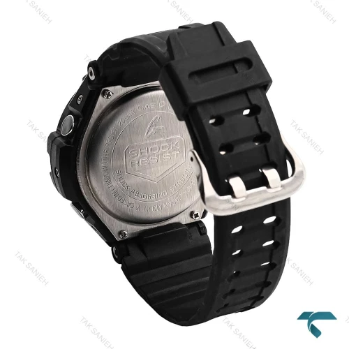 کاسیو جیشاک GA-1100 مردانه مشکی عقربه آبی قرمز Gshock-6565-G