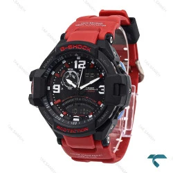 ساعت جیشاک GA-1000 مردانه مشکی قرمز Gshock-6567-G