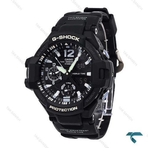 کاسیو جیشاک GA-1100 مردانه مشکی Gshock-6568-G