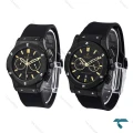 ساعت ست هابلوت مشکی ایندکس طلایی Hublot-6579-S