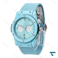 ساعت مچی مردانه هابلوت کرنوگراف آبی Hublot-6583-G