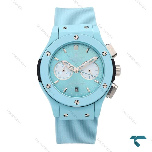 ساعت زنانه هابلوت آبی کورنوگراف Hublot-6584-L