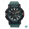 ساعت مردانه هامر 1440 دوزمانه سبز مشکی Hummer-6589-G