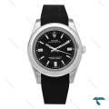 ساعت مردانه رولکس اویستر پرپچوال بند رابر مشکی Rolex-6605-G