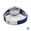 ساعت مردانه رولکس DateJust 2 بند رابر سرمه ای Rolex-6606-G