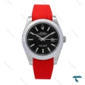 ساعت مردانه رولکس DateJust 2 بند رابر قرمز Rolex-6612-G