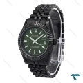 ساعت مردانه رولکس دیت جاست مشکی صفحه سبز Rolex-6619-L
