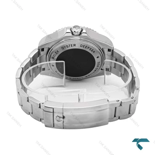 ساعت مردانه رولکس Sea Dweller Deepsea استیل صفحه مشکی Rolex-6621-G